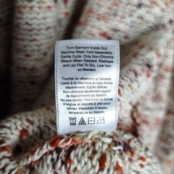 Coldwater Creek BNWT PL duster cardigan - Ivory Multi - Picture 9 of 9